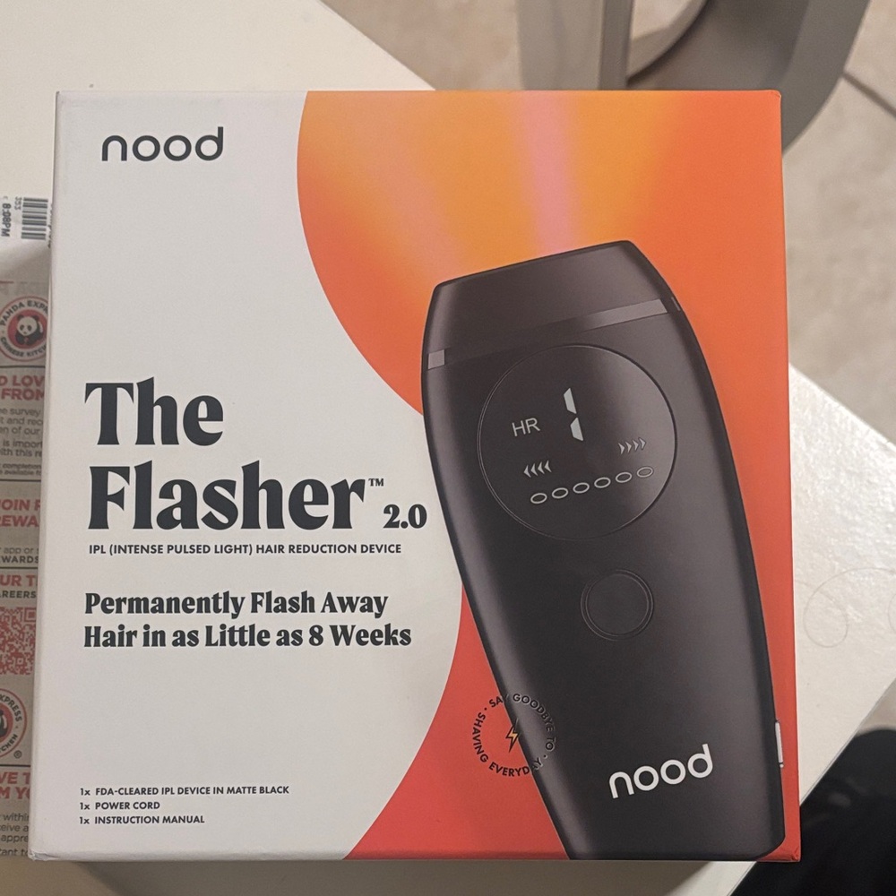 Nood The Flasher 2.0 IPL Hair Reduction Device - Black